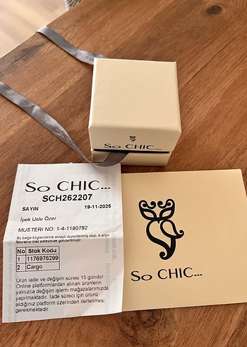 So CHIC küpe - Görsel 3