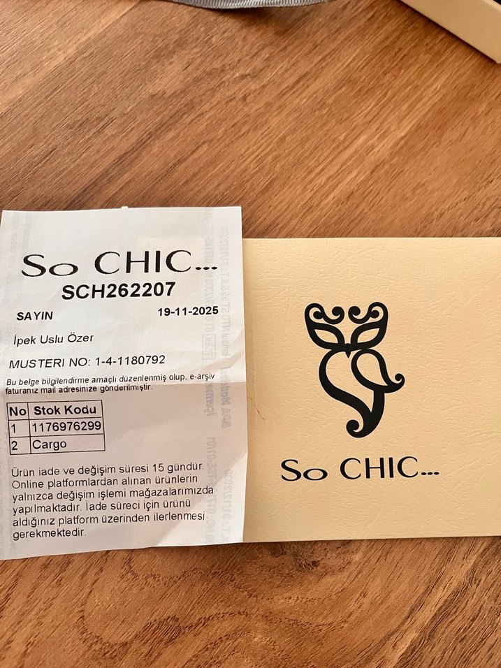 So CHIC küpe - Görsel 2