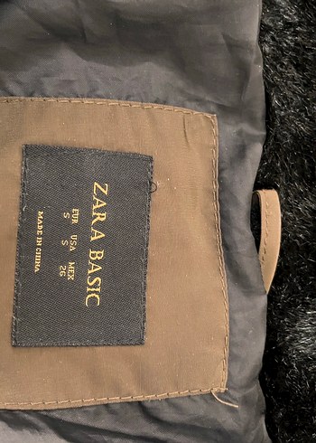 Zara Uzun Kadın Kışlık Mont - Görsel 3