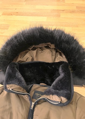 Zara Uzun Kadın Kışlık Mont - Görsel 2