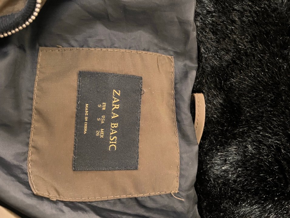 Zara Uzun Kadın Kışlık Mont - Görsel 3