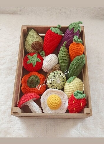 Amigurumi meyve sebze