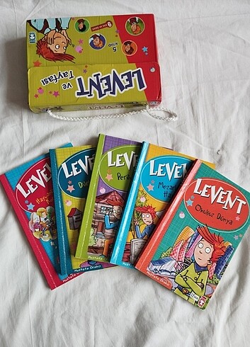 Levent ve Tayfası - 5'li kitap seti 