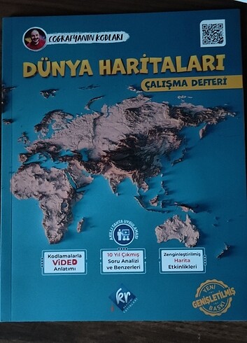 Coğrafyanın Kodları Dünya Haritası kitabı 