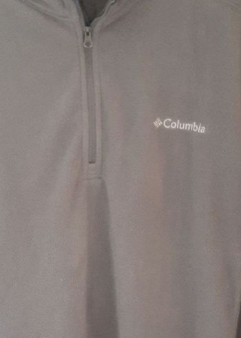 Columbia Gri Uzun Kollu Fermuarlı Polar - Görsel 5