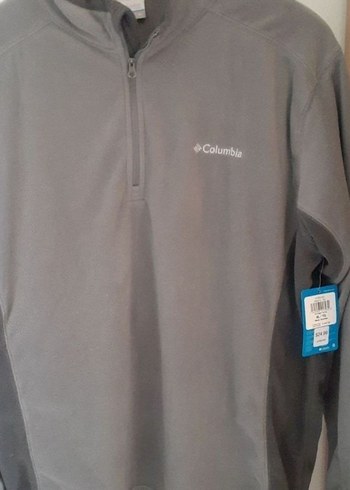 Columbia Gri Uzun Kollu Fermuarlı Polar - Görsel 3