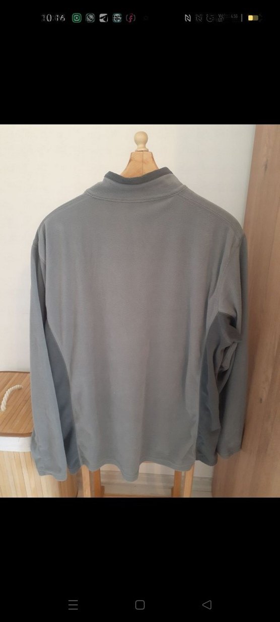 Columbia Gri Uzun Kollu Fermuarlı Polar - Görsel 4