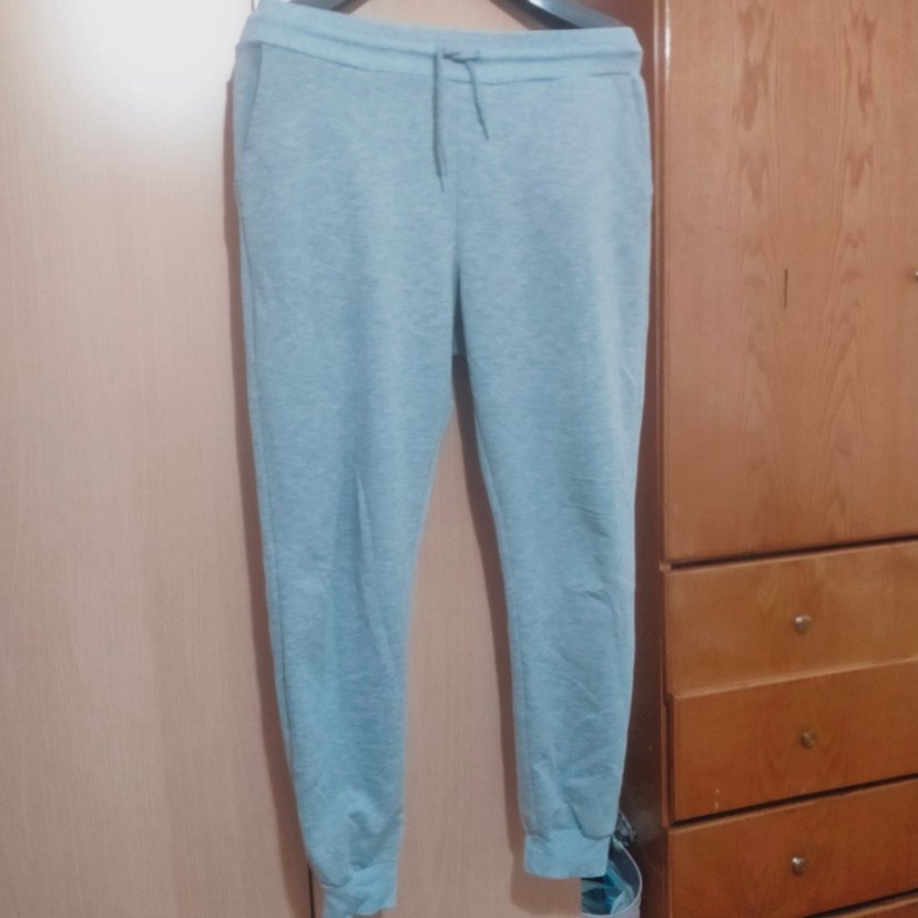 erkek Gri Rahat Kesim Eşofman Altı - Görsel 2