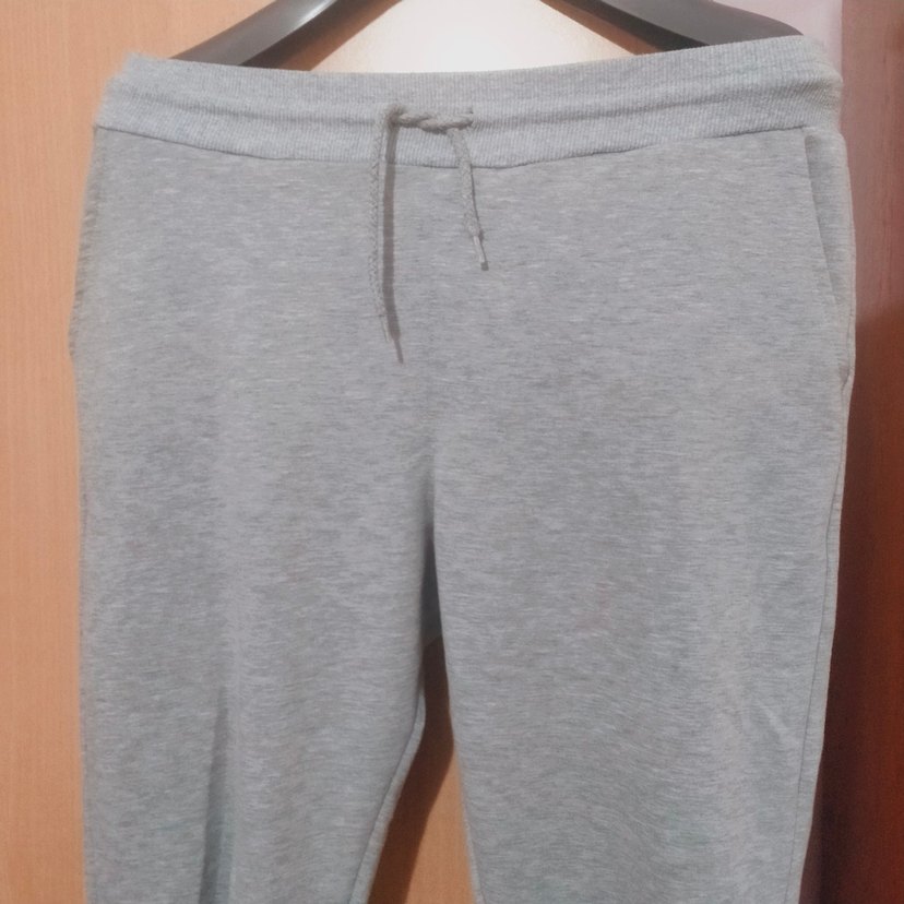 erkek Gri Rahat Kesim Eşofman Altı - Görsel 3