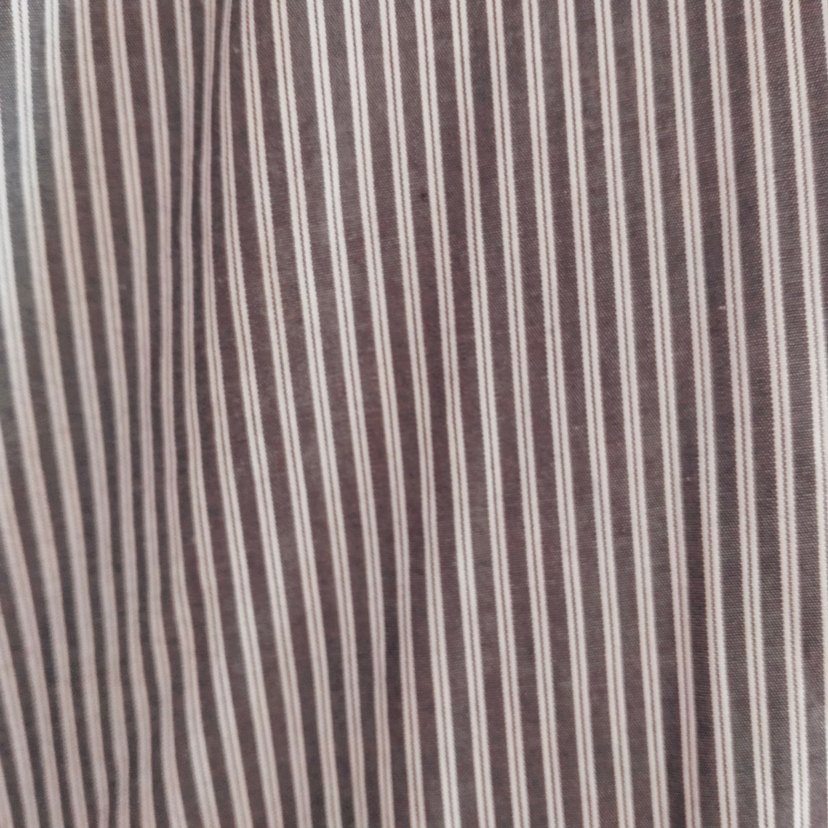 Çizgili Gri Kısa Kollu Erkek Gömlek - Görsel 4