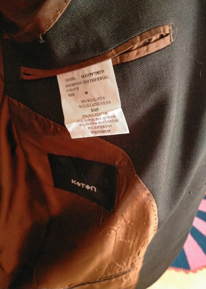 Koton marka takım elbise - Görsel 4