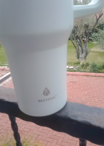 pipetli çelik suluk matara - Görsel 2