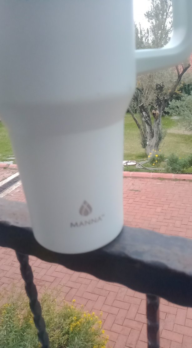 pipetli çelik suluk matara - Görsel 2