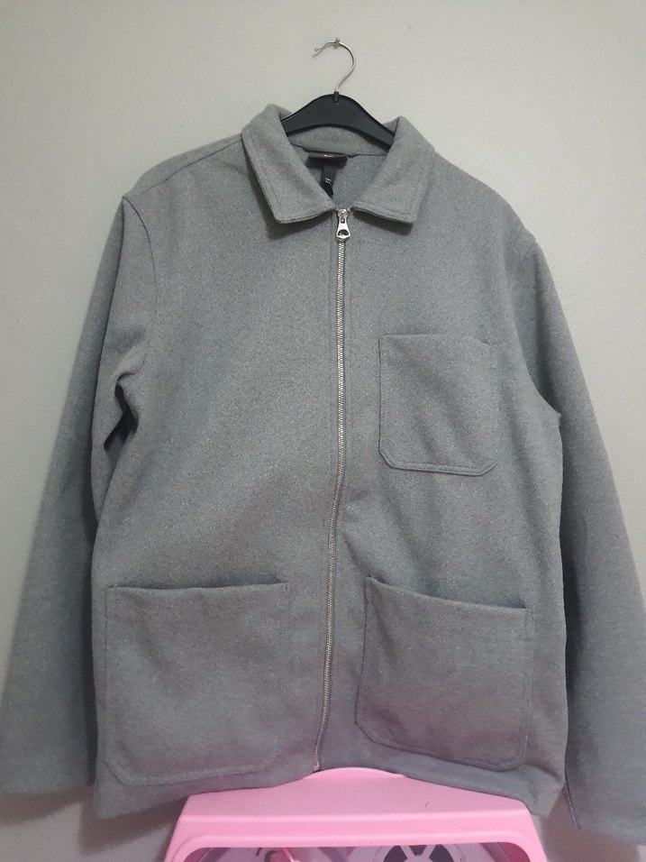 Gri Erkek Midi Boy Ceket - Görsel 3