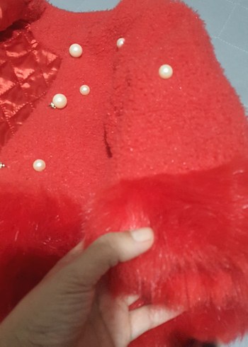 kürklü ceket montt - Görsel 7