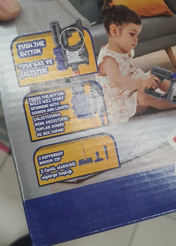 3'ü 1 Arada Vakum Temizleyici Eğitim Oyuncağı - Görsel 5