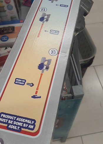 3'ü 1 Arada Vakum Temizleyici Eğitim Oyuncağı - Görsel 4