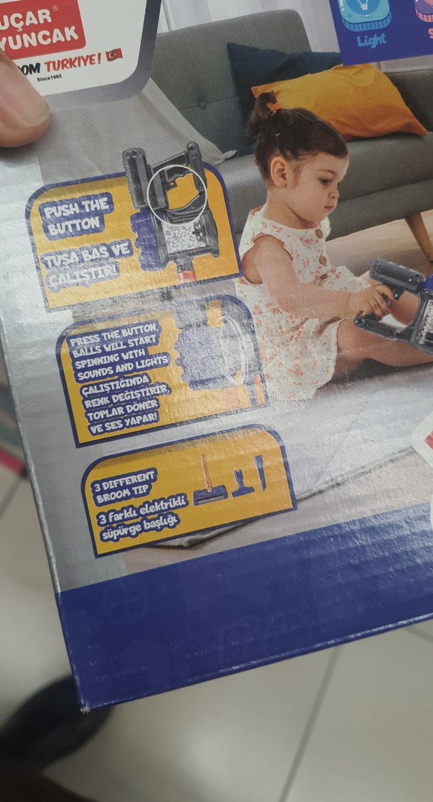 3'ü 1 Arada Vakum Temizleyici Eğitim Oyuncağı - Görsel 5