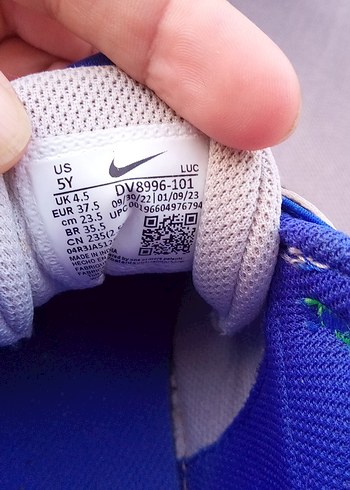 37 Beden beyaz Renk Renkli Erkek Çocuk Spor Ayakkabı Velcro