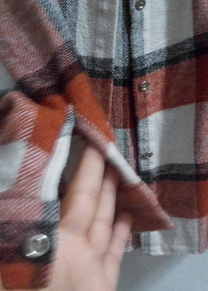 Bayan oduncu gömlek  - Görsel 3