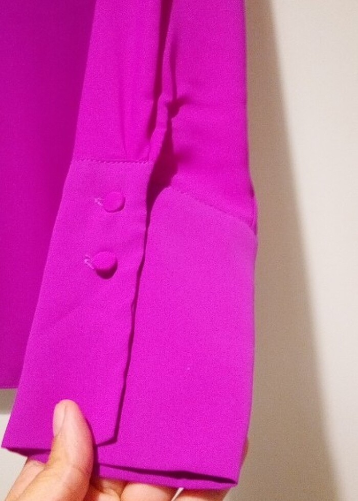 Şifon gömlek - Görsel 3