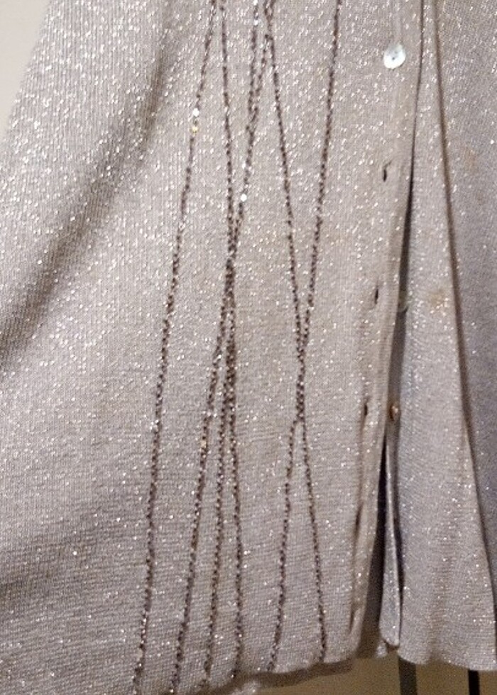 Bayan triko ceket - Görsel 3