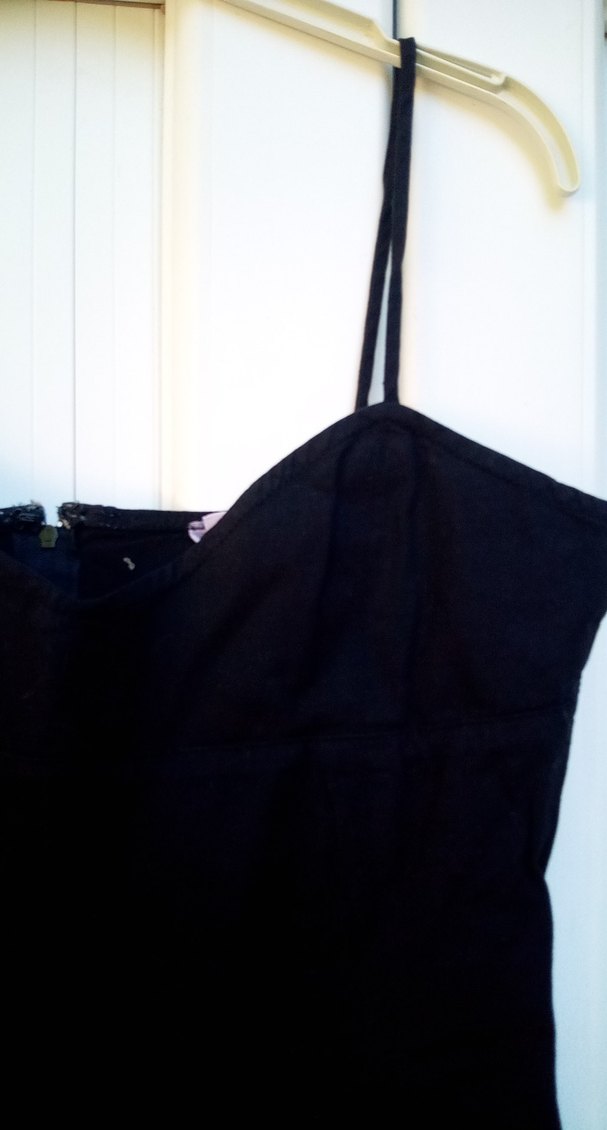 Siyah Midi Hemşire Korsesi - Görsel 5