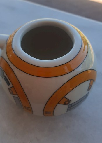 Bright Stars BB-8 Temalı Beyaz Seramik Kupa