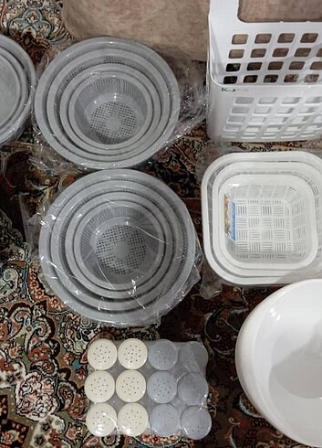 Plastik mutfak gereçleri