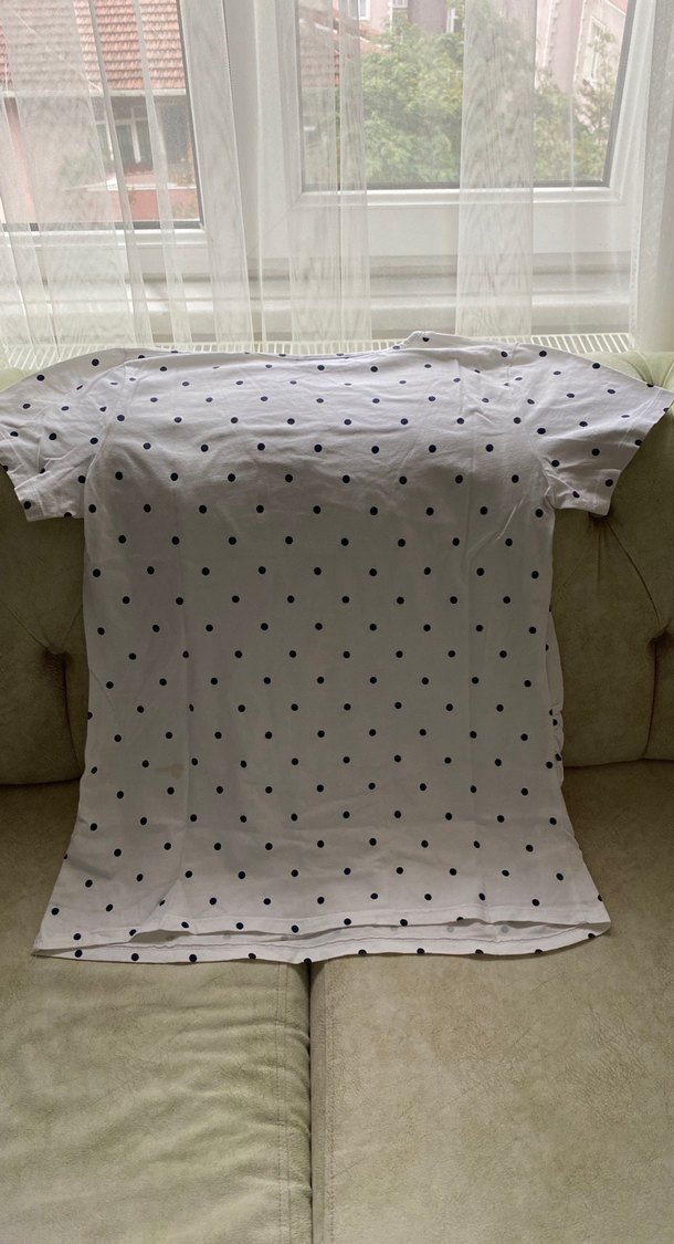 Baskılı Pamuklu Hamile Tişörtü - Görsel 3