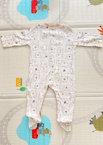 Uzun Kollu Baskılı Bebek Tulum - Görsel 2