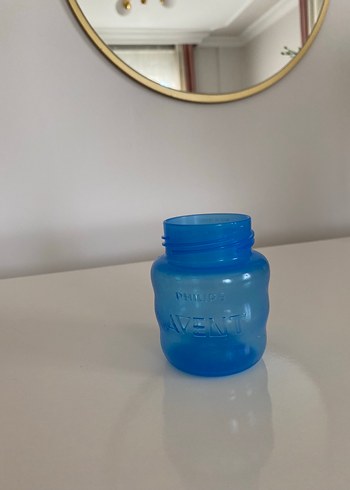 Mavi Bebek Biberonu Tutacaklı - Görsel 3