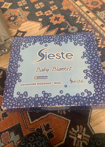 Mavi Baskılı Çocuk Battaniyesi - Görsel 3