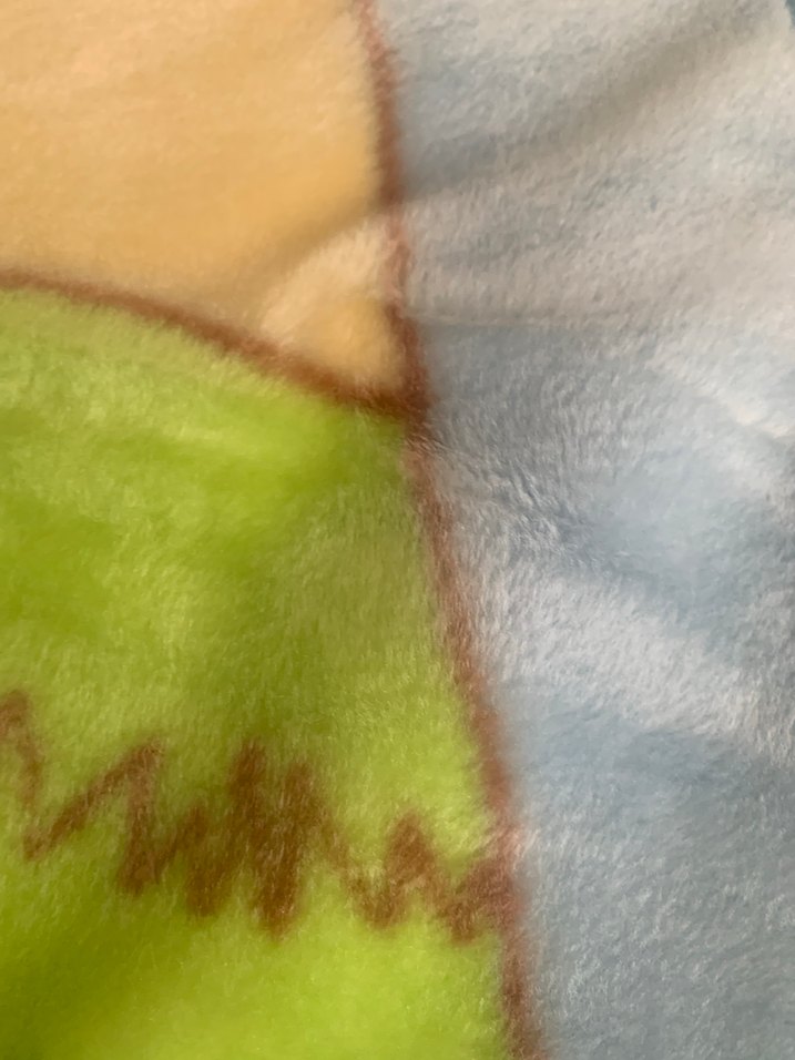 Mavi Baskılı Çocuk Battaniyesi - Görsel 2