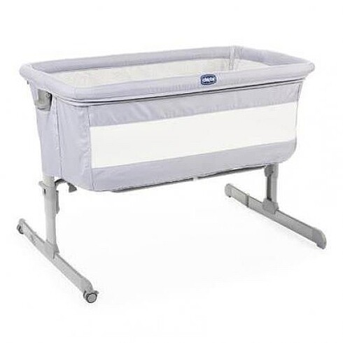 Chicco Next2Me Anne Yanı Beşik Crib Grey