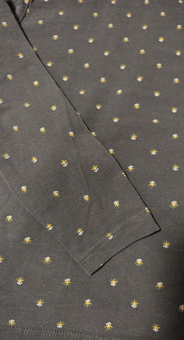 Kız Çocuk Gri Uzun Kollu Pijama Takımı - Görsel 3