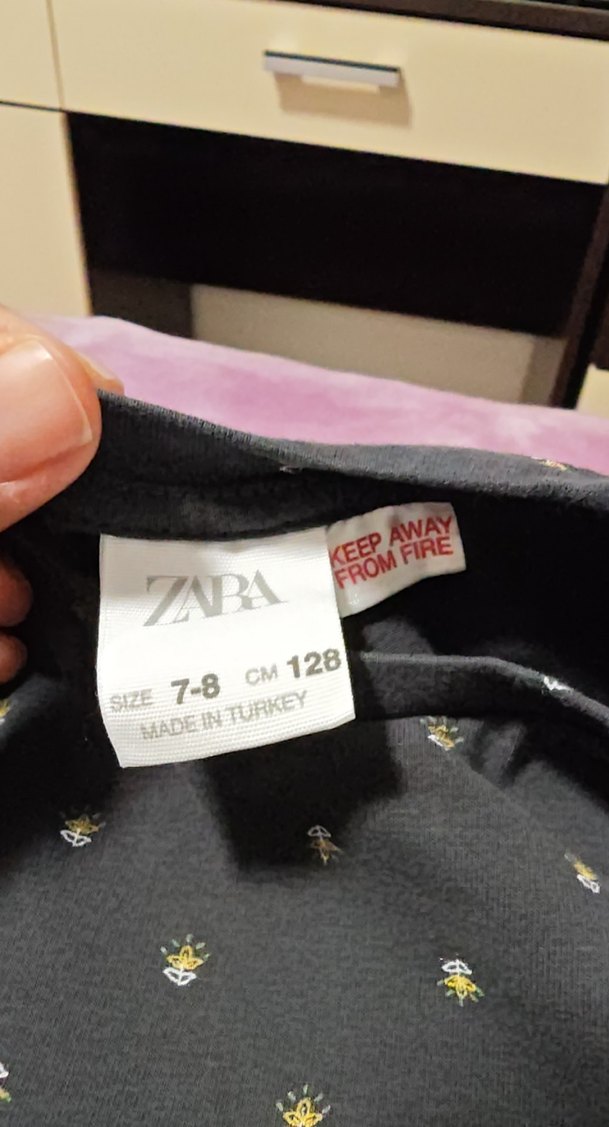 Kız Çocuk Gri Uzun Kollu Pijama Takımı - Görsel 4