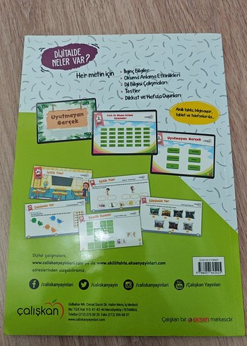 Pelin ile Metin Çalışmaları 3. Sınıf Çalışma Kitabı - Görsel 2