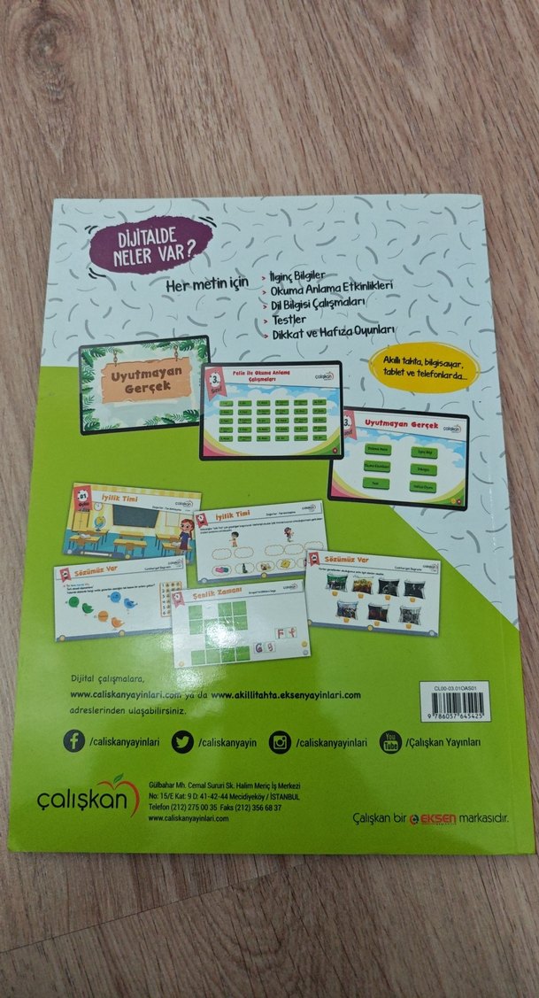 Pelin ile Metin Çalışmaları 3. Sınıf Çalışma Kitabı - Görsel 2