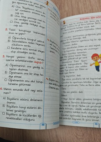 Keyifle Okuyorum Anlıyorum 3. Sınıf - Görsel 3