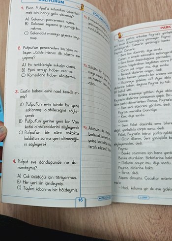 Keyifle Okuyorum Anlıyorum 3. Sınıf - Görsel 4