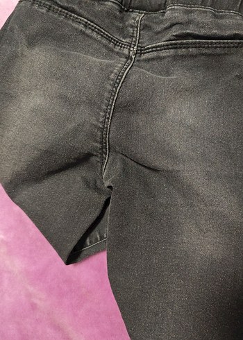 Erkek/kiz Çocuk Gri Dar Kesim Kot Pantolon - Görsel 4