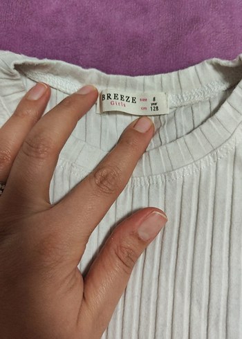 Kız Çocuk Beyaz Üst Siyah Etekli Elbise - Görsel 3