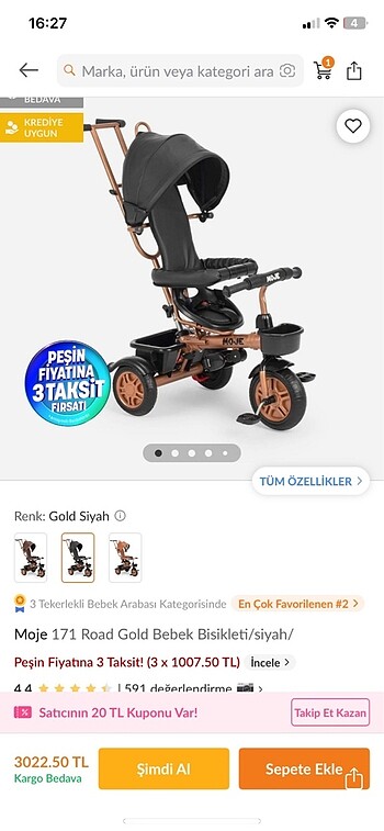 Maje BEBEK ÇOCUK BİSİKLETİ