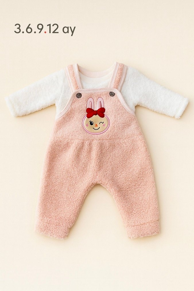 Kırmızı kurdale nakışlı versoftlu takım - Görsel 3