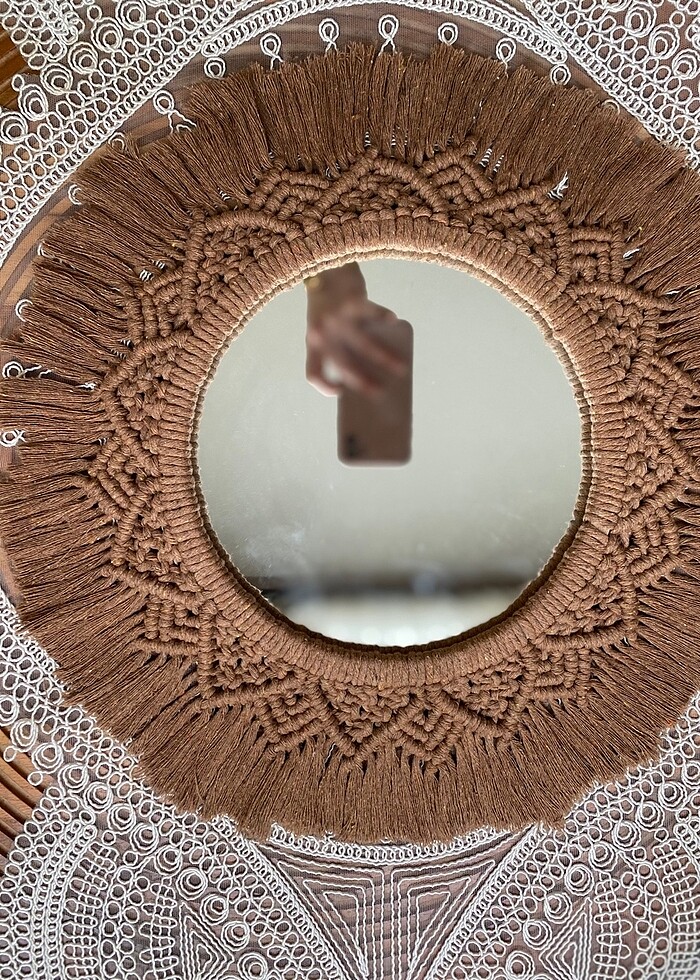 Makrome ayna - Görsel 3