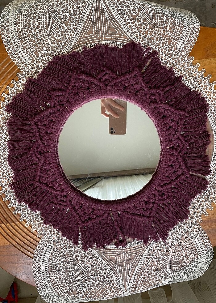 Makrome ayna - Görsel 2