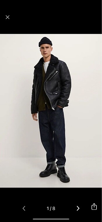 Zara biker ceket