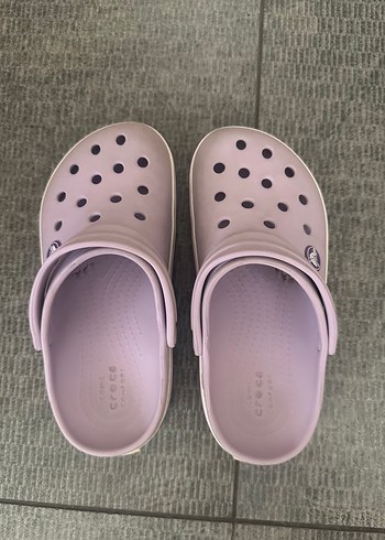 30 Beden mor Renk Crocs Terlik