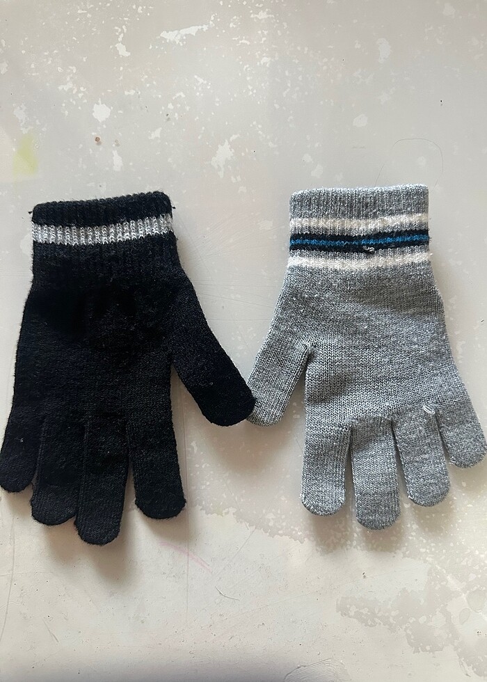 Siyah Beyaz eldiven - Görsel 2